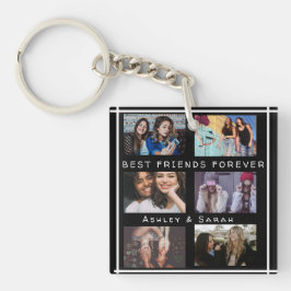 Best Friends Forever BESTE FREUNDIN Custom 6 Foto  Schlüsselanhänger