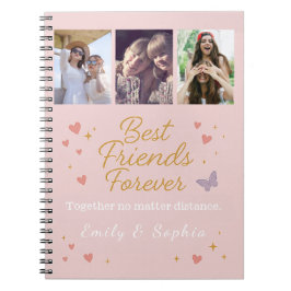 Best Friends Forever –Custom Spiral Photo Notebook Notizblock