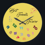 ***BEST FRIENDS FOREVER*** FRIENDSHIP CLOCK GROßE WANDUHR<br><div class="desc">I DO "LOVE" THIS CLOCK. I REMEMBER MY VERY FIRST "BEST FRIEND FOREVER" WHICH IS NOW CALLED ***BFF*** AND WE ARE STILL FRIENDS TO THIS DAY... .A LONG TIME FOR SURE. THIS CLOCK IS "PERFECT" FOR "YOUR BFF" DON'T YOU THINK!</div>