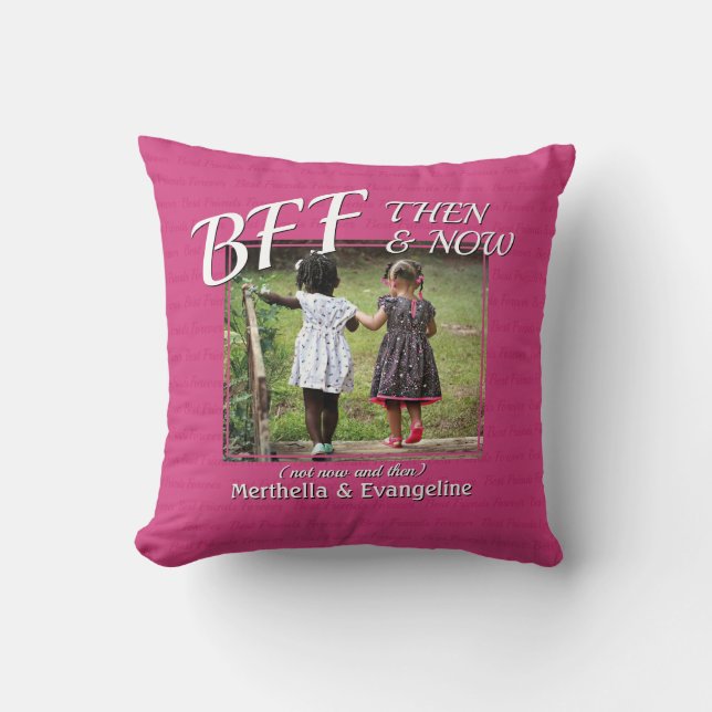 BEST FRIENDS FOREVER | Halten Sie das FOTO für Spe Kissen (Vorderseite)