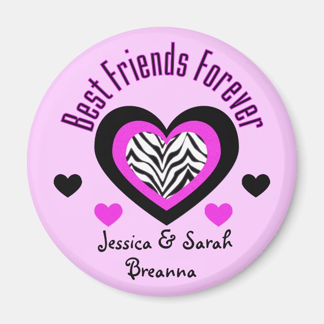 Best Friends Forever Magnet (Devant)