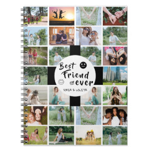 Best Friends Forever Spiral Notebook - Custom 26pi Notizblock