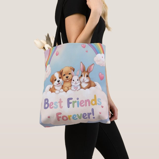 Best Friends Forever with Cute Cats Tasche (Von Nahem)