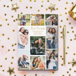 Best Friends Foto Collage Niedlich Personalisiert Karte<br><div class="desc">Chic personalisierbare Foto Collage Card für Ihre besten Freunde in der High School oder Uni. Fügen Sie 9 Ihrer Lieblings-Freund-Fotos hinzu und bestellen Sie diese Sonderkarten als Geburtstagsgeschenk der Freundschaft. Nichts sagt Freunden ewig wie ein niedliches personalisiertes Foto zu bewahren.</div>