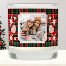 Best Friends Foto Weihnachten Kariert