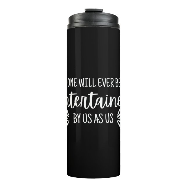 Best Friends Funny Zitat Thermosbecher (Vorderseite)