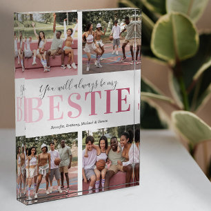 Best Friends Gift l Bestie Foto Block
