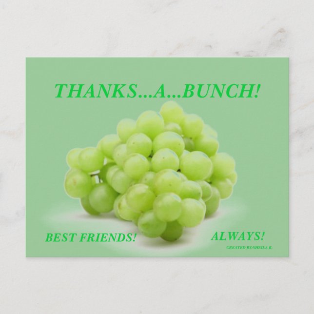 BEST FRIENDS GREETING CARD POSTKARTE (Vorderseite)