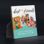 Best Friends Love Cute Teen BFF Gifts Personalized Fotoplatte<br><div class="desc">Best Friends Love Cute Teen BFF Gifts Personalized</div>