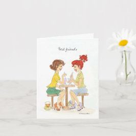 Best Friends Note Card Karte