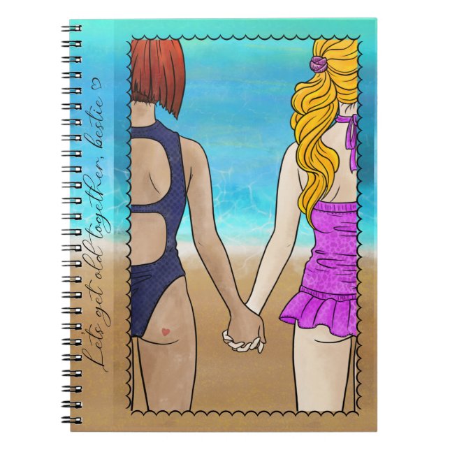 Best Friends Notebook Notizblock (Vorderseite)
