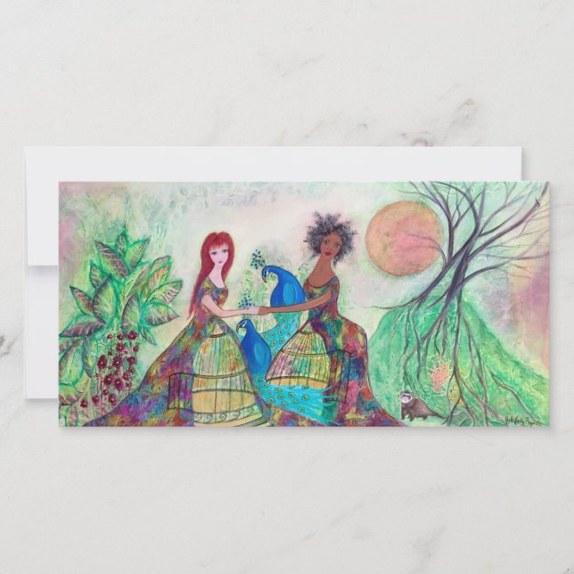 Best Friends Original Art Karte (Vorderseite)