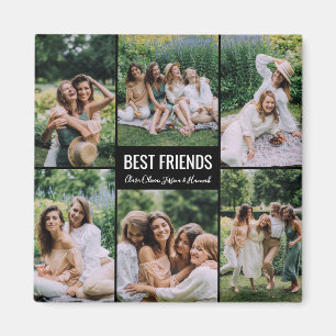 Best Friends Personalisiert Foto Magnet
