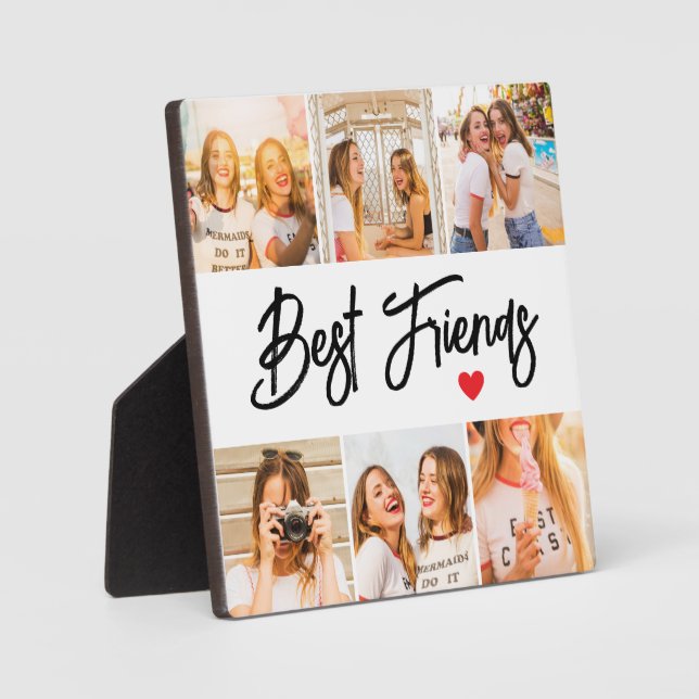 Best Friends Pictures Photo Collage Plaque (Recto)