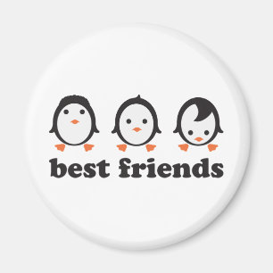 best friends - Pinguine Magnet