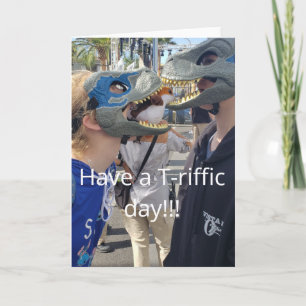 Best Friends T-rex Karte