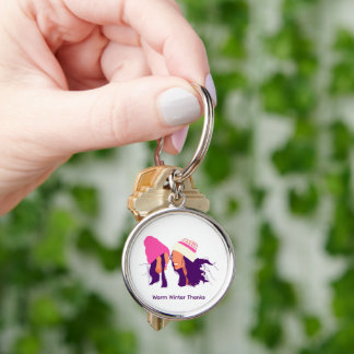 Best Friends Winter Art • Acrylic Keychain Schlüsselanhänger