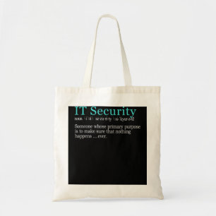 Best Funny IT Security Cybersecurity Definition Gi Tragetasche