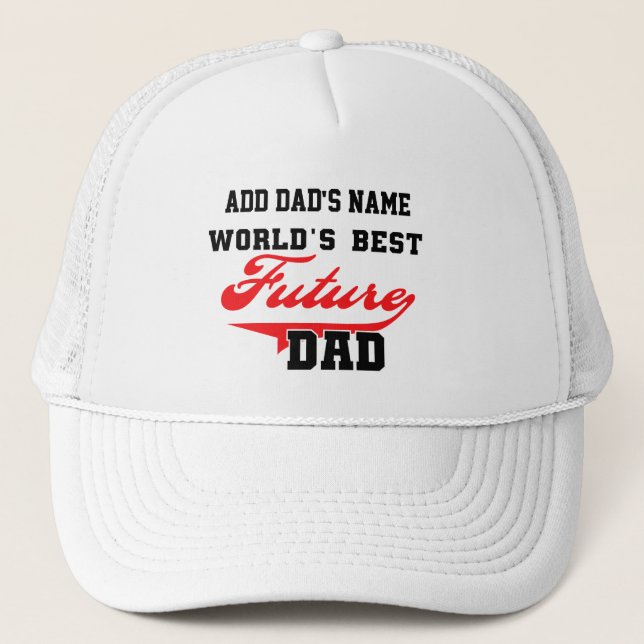Best Future Papa Customisé Casquette (Devant)