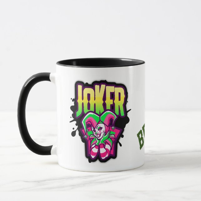 Best Gamer Lächeln-Joker-Logo Tasse (Links)