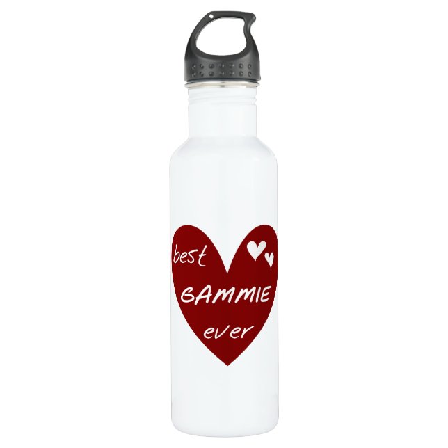 Best Gammie Ever Trinkflasche (Vorderseite)