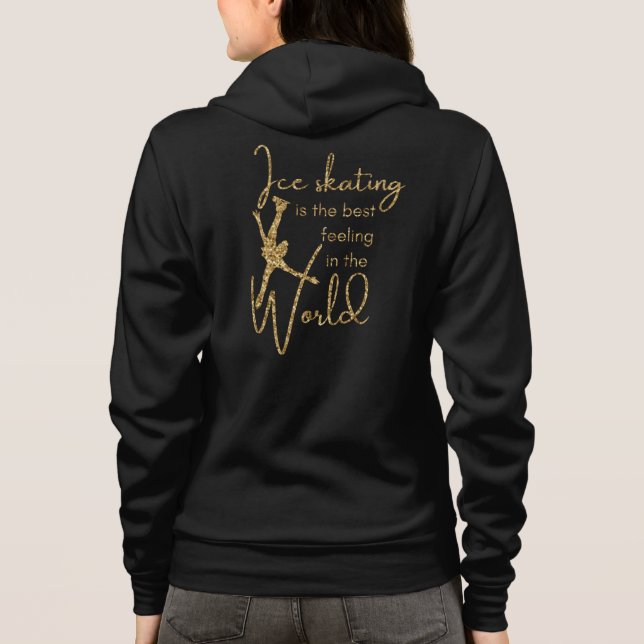 Best Gefühl - Goldsparks-Skaten Hoodie (Rückseite)