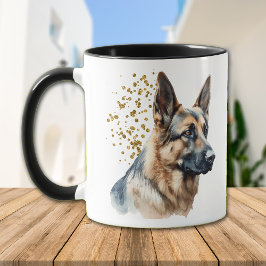 Best German Shepherd Dog Vater Tasse