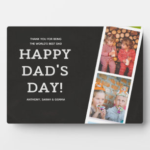 BEST Geschenk für VATER! Fotos hinzufügen - Väter- Fotoplatte