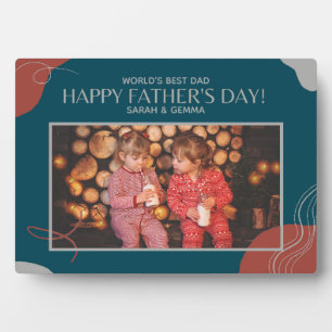 BEST Geschenk für VATER! Fotos hinzufügen - Väter- Fotoplatte