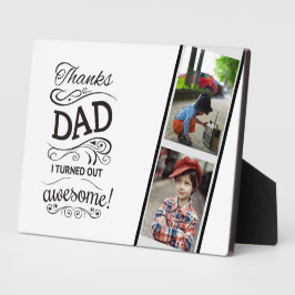 BEST Geschenk für VATER! Fotos hinzufügen - Väter- Fotoplatte