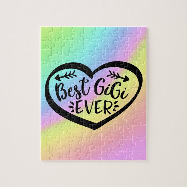 Best Gigi Ever Heart Gift (Vertikal)