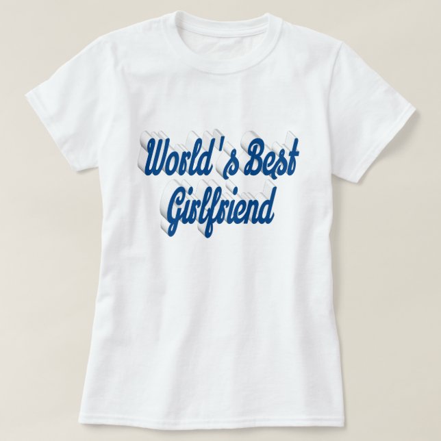 Best Girlfriend T-Shirt (Design vorne)