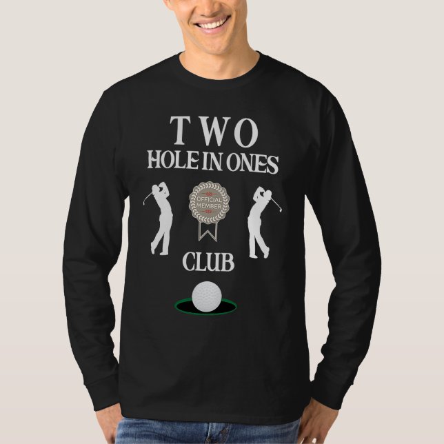 Best Golf   Hole In One Club  Men's Golf Humor T-Shirt (Vorderseite)