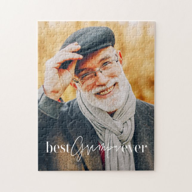 Best Grampa Ever Modernstes Foto (Vertikal)