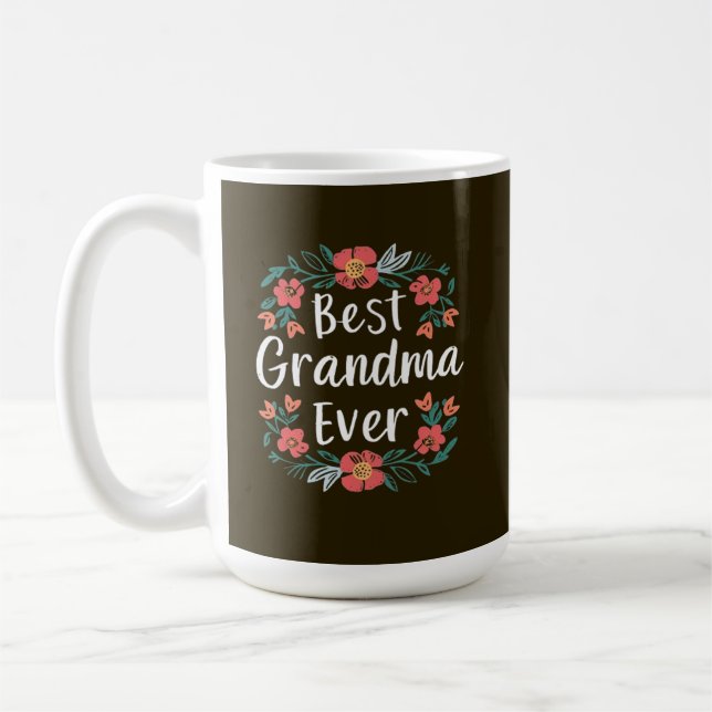 Best grandma ever kaffeetasse (Links)
