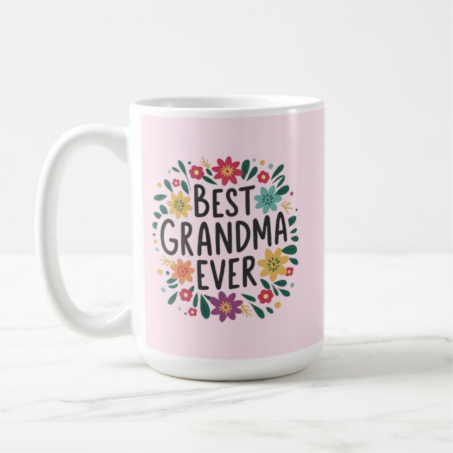 Best grandma ever kaffeetasse (Links)