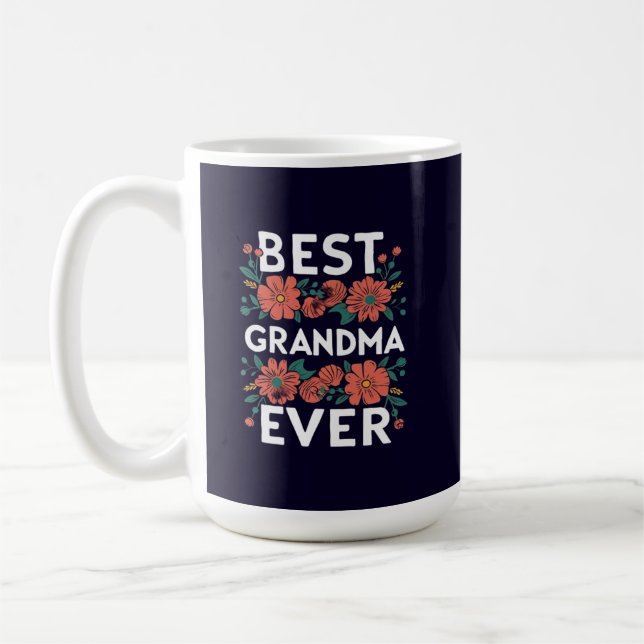 Best grandma ever kaffeetasse (Links)