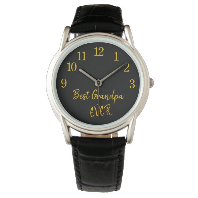 Best Grandpa Armbanduhr (Vorderseite)