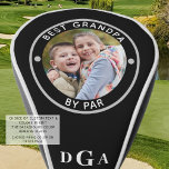 BEST GRANDPA BY PAR Foto Monogram Golf Head Cover Golf Headcover<br><div class="desc">Erstellen Sie ein personalisiertes Foto-Golfkopfcover für den Golfer-Großvater mit dem empfohlenen editierbaren lustigen Titel BEST GRANDPA BY PAR, einem Foto und seinem Monogramm oder seinen Initialen. Ein bedeutendes Geschenk für den Großeltertag, den Vatertag, seinen Geburtstag oder für einen Urlaub. FOTO TIPP: Wählen Sie ein Foto mit dem Thema in der...</div>
