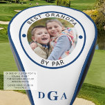 BEST GRANDPA BY PAR Foto Monogramm Blau Golf Headcover<br><div class="desc">Für den besonderen Golfspieler, erstellen Sie ein einzigartiges Foto-Golf-Kopfcover mit dem bearbeitbaren Titel BEST GRANDPA BY PAR und personalisiert mit einem Foto und seinem Monogramm in einer bearbeitbaren blauen Farbe und vorgeschlagen blauen Piping können Sie auf der Bestellung Präferenzseite ändern. FOTO TIPP: Wählen Sie ein Foto mit dem Thema in...</div>