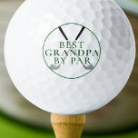 BEST GRANDPA BY PAR Funny Green Golf Clubs Golfball<br><div class="desc">Gönnen Sie sich ein Set Golfbälle mit dem lustigen Sprichwort BEST GRANDPA BY PAR für den Golffreunde. Die Farbe ist in Grün und Weiß editierbar. Großartiges Geschenk für den Golfer Großeltern Tag, Vatertag, Geburtstag oder Urlaub. HILFE: Für Hilfe bei der Designänderung oder -personalisierung, beim Farbwechsel, bei der Übertragung des Designs...</div>