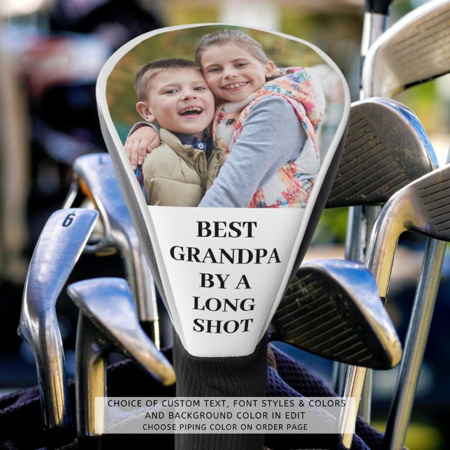BEST GRANDPA DURCH EIN LANGES SHOT-Foto Golf Headcover (Von Creator hochgeladen)