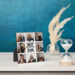 Best Grandpa Ever 8 Photo Collage Plaque Fotoplatte<br><div class="desc">Create Your Own,  Simple Best Grandpa Ever,  Photo Collage,  Add Your Own Photos and Make It Your Own. Make a Personalized Grandfather Photo Collage for Christmas,  Birthdays,  Holidays,  Grandparents Day,  Father's Day and More.</div>