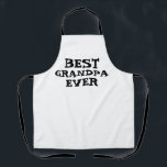 BEST GRANDPA EVER APRON SCHÜRZE<br><div class="desc">BEST GRANDPA EVER APRON</div>