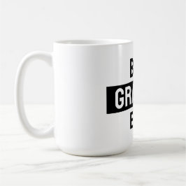 Best grandpa ever black and white Mug Kaffeetasse