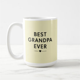 Best grandpa ever  kaffeetasse
