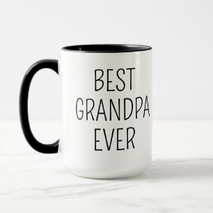Best Grandpa Ever Tasse, Personalisierte Foto-Tass Tasse