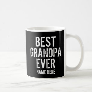 BEST GRANDPA JE PERSONALIZE KAFFEETASSE