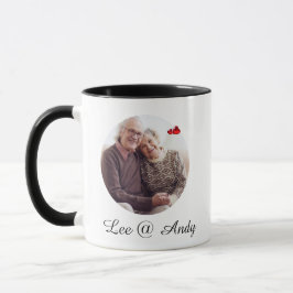 Best Grandparents Custom Photo Name Mug Tasse