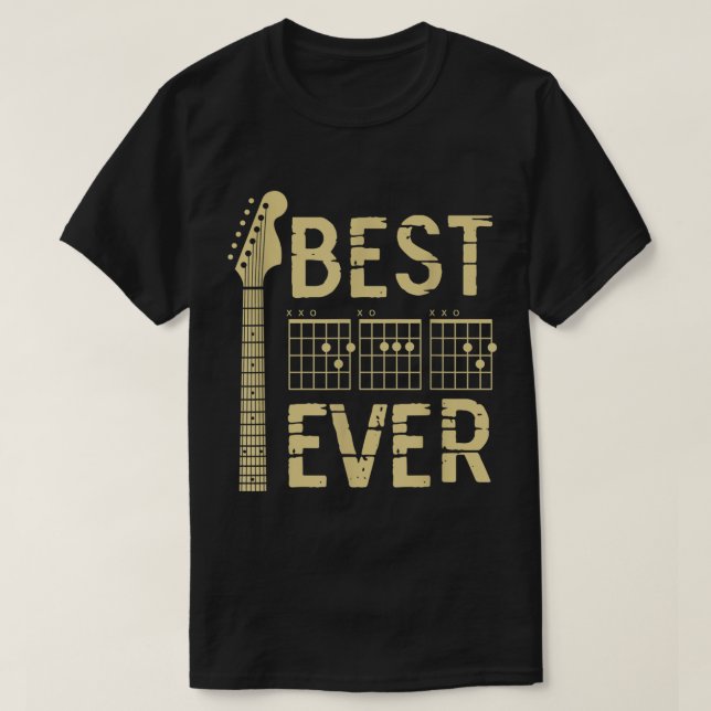 Best Guitar Player Ever Design T-Shirt (Design vorne)